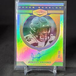 Plates & Patches Upper Echelon Jordyn Brooks On Card Auto /99