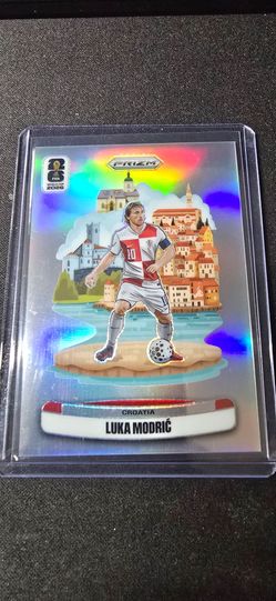 2026 Panini Prizm World Cup Luka Modric #5 National Landmarks SSP Croatia