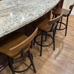 Set Of Three Barstools