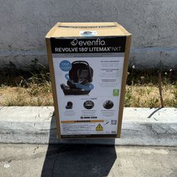 Evenflo Revolve180 LiteMax NXT Rotational Infant Car Seat - Cinder Gray 