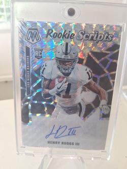 Rookie Henry Ruggs lll Rookie Autograph Raiders