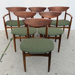 Reconditioned Mid-Century Lane Furniture Dining Chairs