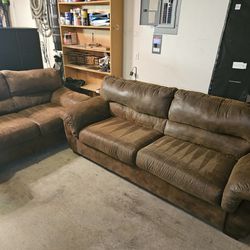 Soft Leather Couch