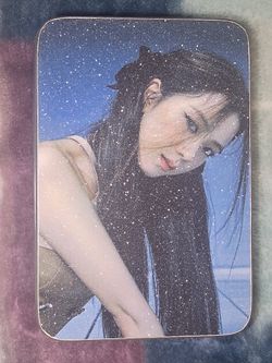 BLACKPINK - Jisoo mini album SQUARE UP LOMO Card 40pcs Polaroid Photocards +Iron box