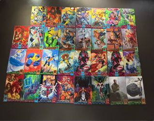 Lot of 153 of the 1994 Fleer Ultra X - Men Trading Cards