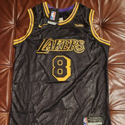 Los Angeles Lakers Jersey Snake Skin #8 Kobe BRYANT 