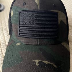American Flag Camouflage Hat - One Size Fits All ($10)