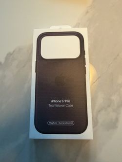 iPhone 17 Pro Tech woven case Black