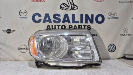 2012-2015 HONDA PILOT HALOGEN HEADLIGHT RIGHT PASSENGER SIDE OEM