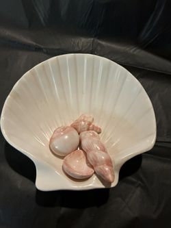 Fitz & Floyd Seashell Jewelry Dish