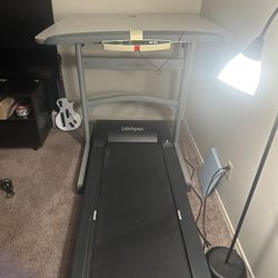 treadmill with desk