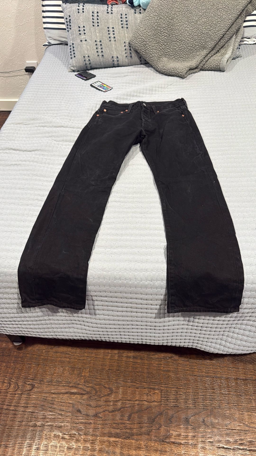 Levi 501s Black