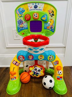 V tech Count & Win Sports Center Toy for kids with extra balls