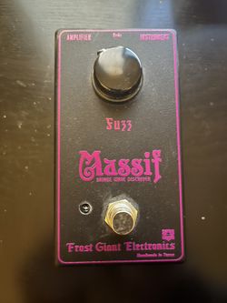 Frost Giant Electronics Massif Fuzz Guitar Pedal