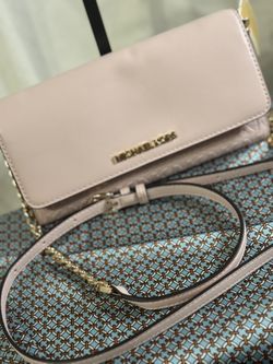 Michael Kors Jet Set Wallet on a Chain Crossbody
