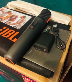 JBL Wireless Microphone w/ Dual-Channel Receiver - Original JBL Pro Sound, Connects 2 Microphones