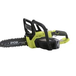 Ryobi P546 10 in. ONE+ 18-Volt Lithium+ Cordless Chainsaw (Tool Only - Battery and Charger NOT Included) 