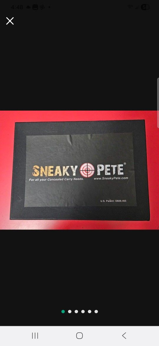 Sneaky Pete Concealed Carry Holster