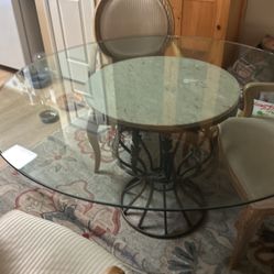 Juego De Comedor  Con 4sillas 