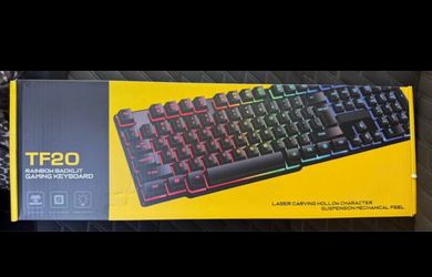 Gaming keyboard and mouse