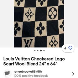 Louis Vuitton Scarf Authentic