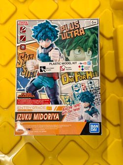 MHA Izuku Midoriya model built kit
