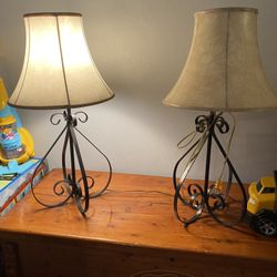 Two lamps