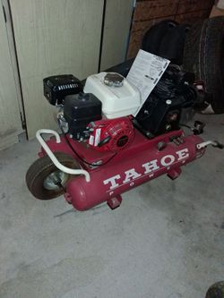 Tahoe air compressor honda 6.5 hp