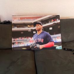 Rafael Devers Acrylic Poster