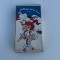 Vintage Cave Kids Pebbles & Bamm-Bamm At Play VHS 1996 Hanna-Barbera