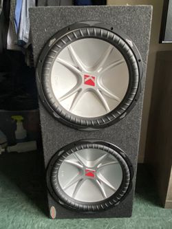 15’ Kicker Speakers