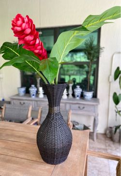 Large Wicker Vase