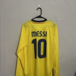 FC Barcelona 2008-09 Away Messi Jersey
