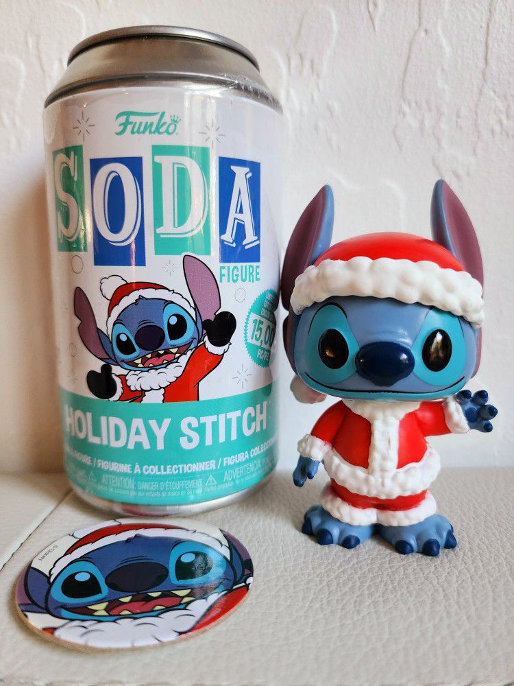 Funko Pop Soda Disney Santa Stitch 