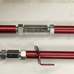 08-14 Honda Accord / TSX / TL Adjustable Rear Camber Kit - Red