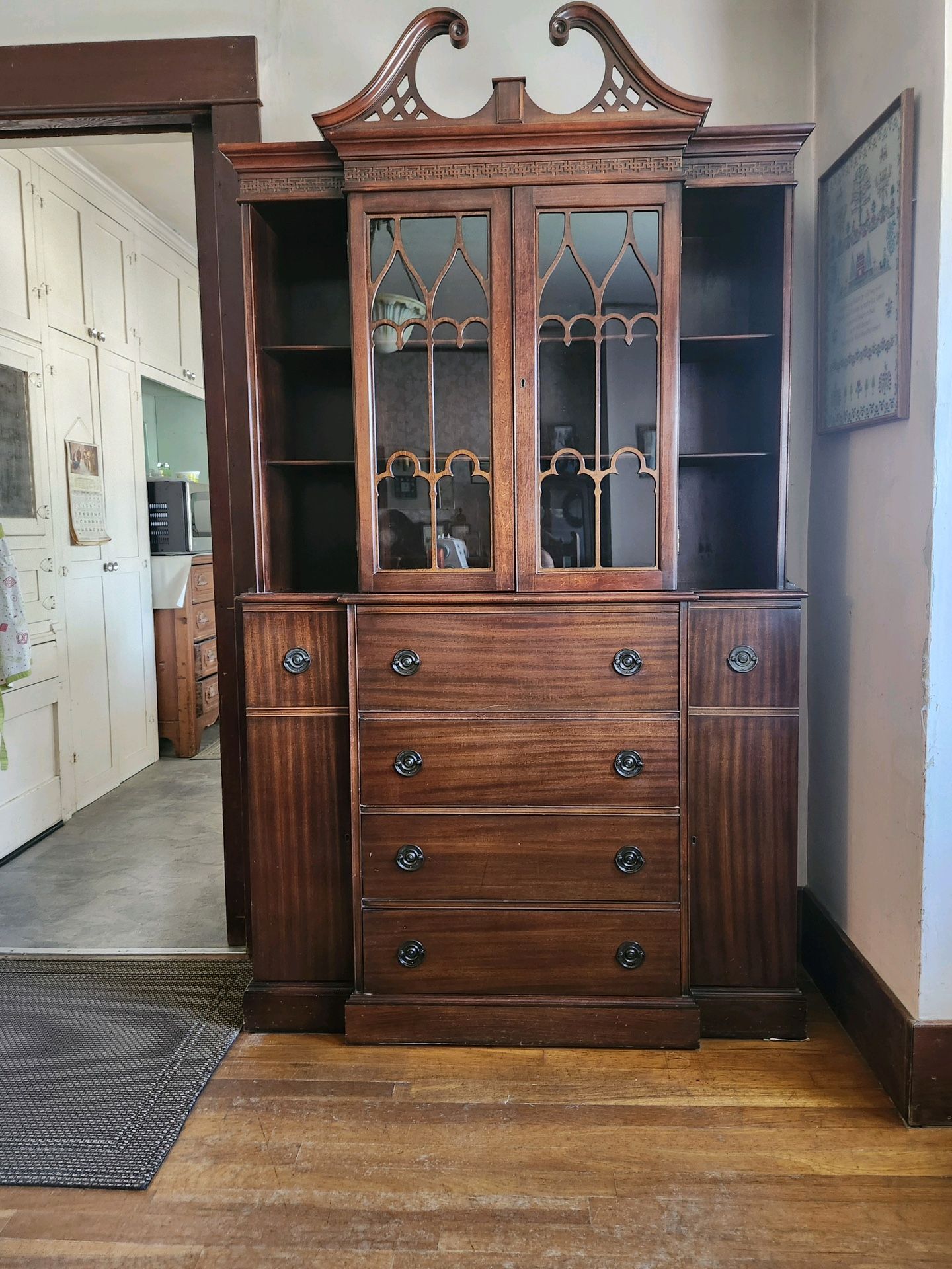 Vintage Secretary Desk/hutch