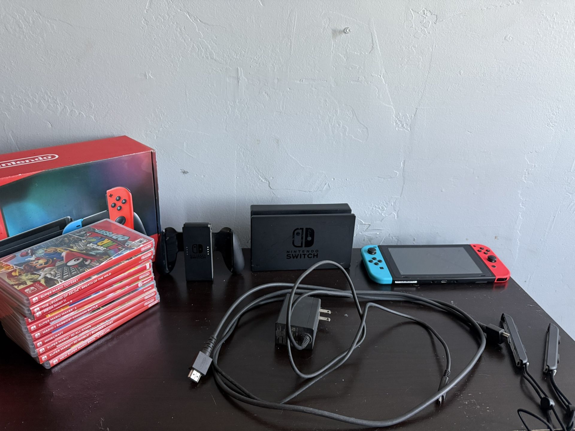 Nintendo Switch With Games