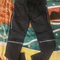 Black Patch MX2 Jeans Size 36