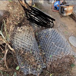 2 Rolls Of 3’ Tall Chain Link Fence