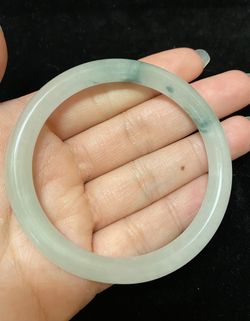 Real Natural Jade Bangle