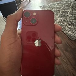 Red iPhone Mini Unlocked 