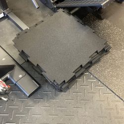 $10 Each Interlocking Rubber Flooring 10.8 Square Feet