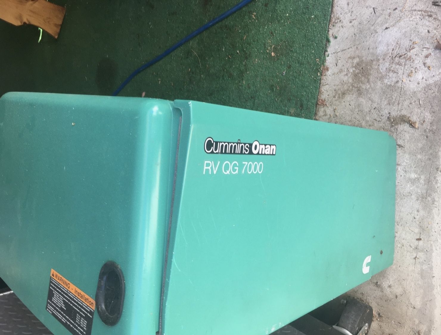 Cummins/Onan RV QG 7000 7Kw Generator Watt Gas Or Propane-RV Motorhome Camper