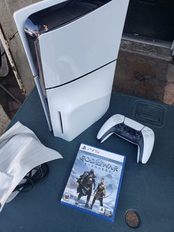 $470! 1 Control 1 Game. $500! 2 controls & 1 Game. Extra game is $40! All works 100% PS5 Playstation 5 Slim 2024 2nd edition 1TB 1000GB
