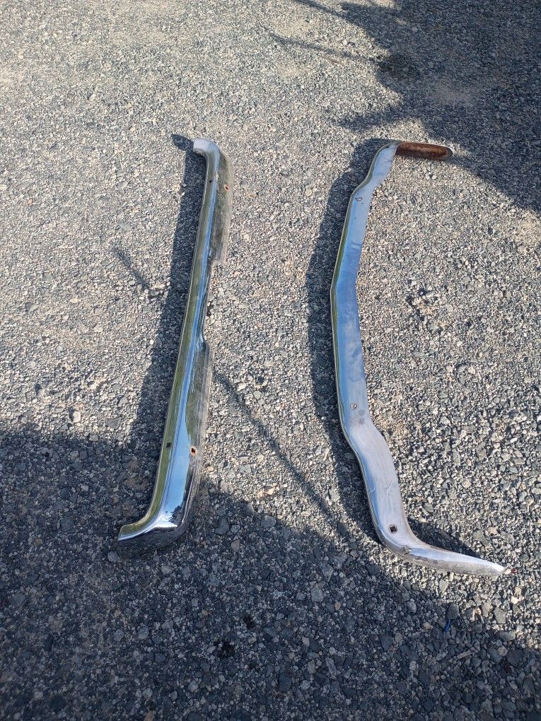 1956 Mustang Front And Rear Bumper