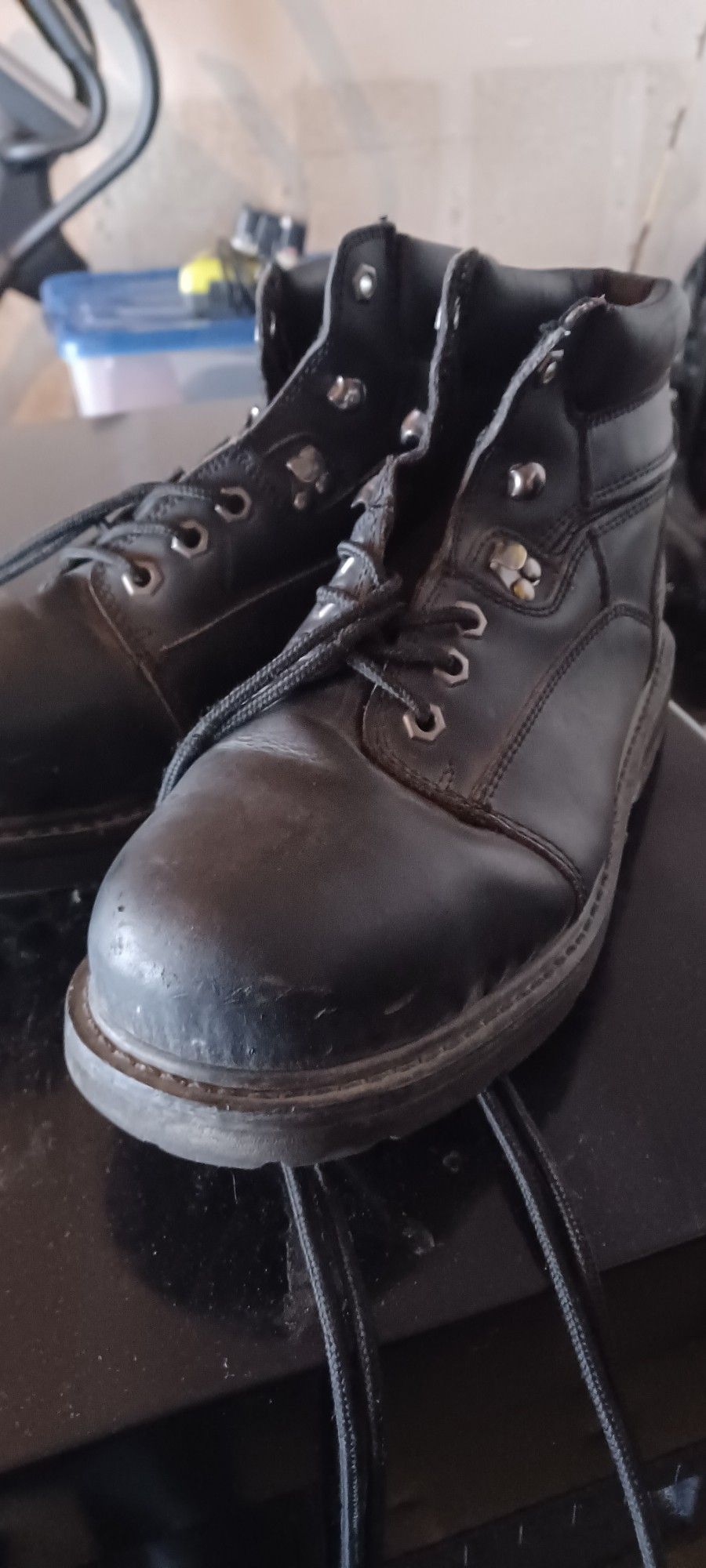 COLEMAN STEELTOE WORK BOOTS SIZE 10