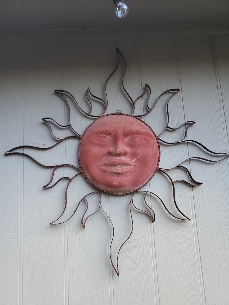 Clay Sun Outdoor Decor