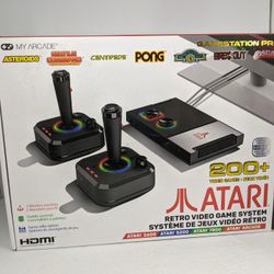 Atari Gamestation Pro with 2 Joysticks and 200+ Games My Arcade