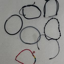 6 Bracelet For Total $12