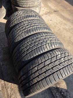 4 tires 225/45/18 Bridgestone potenza 
